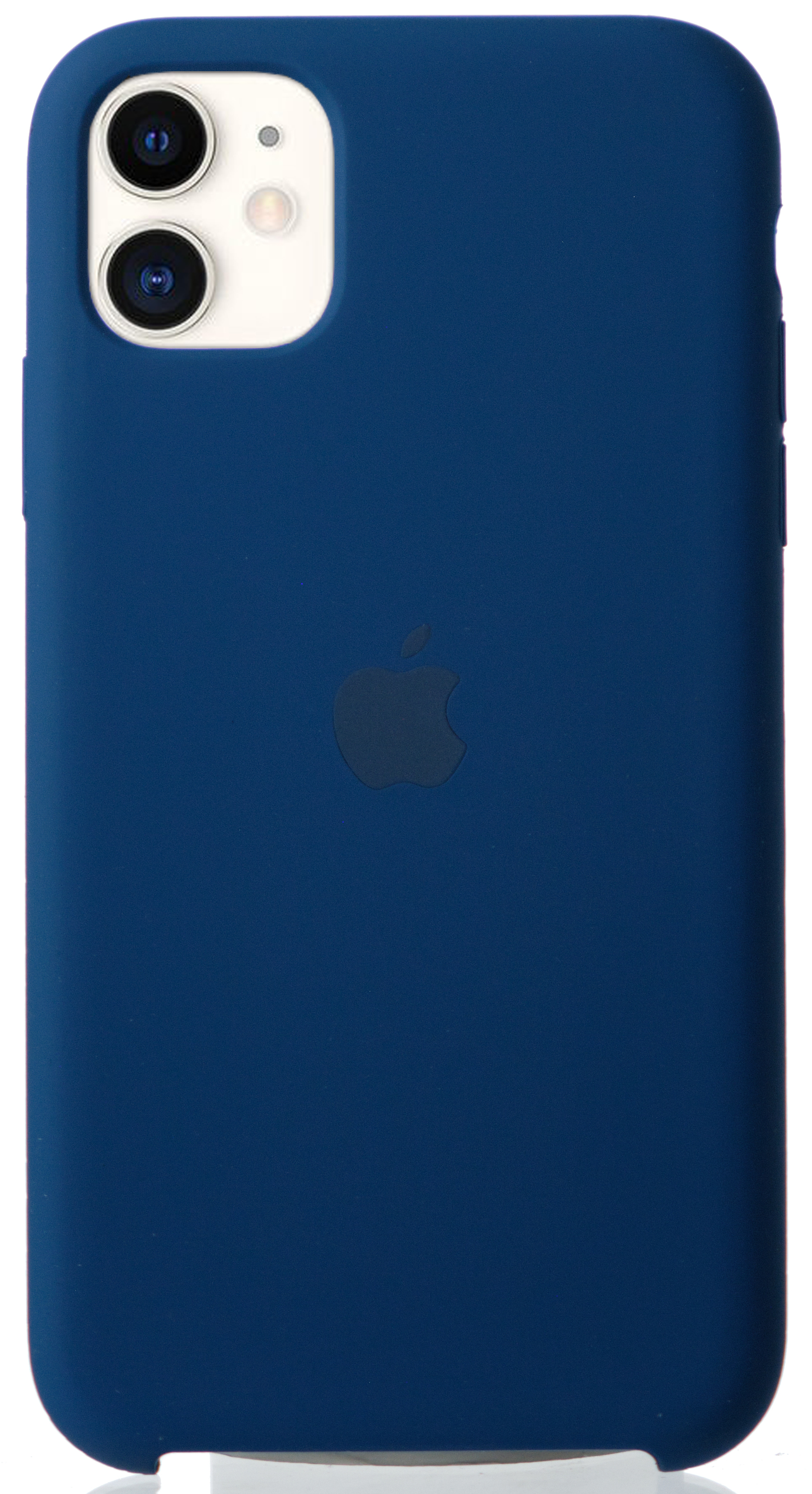 Чехол Silicone Case для iPhone 11 синий